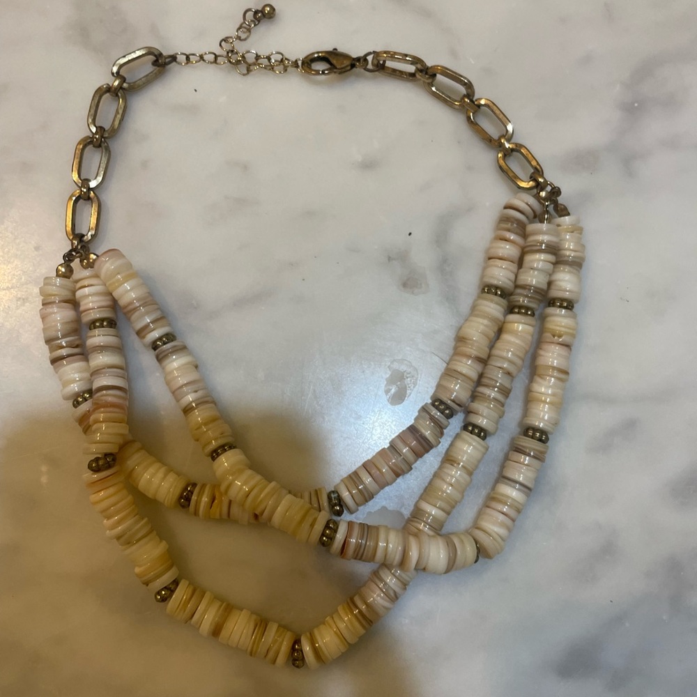 free people stacked necklace